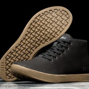 NO BULL BLACK GUM CANVAS MID TRAINER